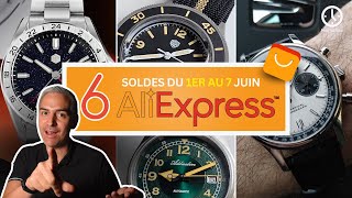 Soldes Aliexpress juin 2024  6 montres à NE PAS rater [upl. by Storz115]