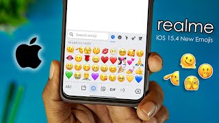 Get iOS 154 New emojis on Realme and Oppo Phone [upl. by Dillon]