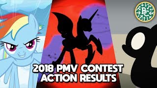 The 2018 BronyCon PMV Contest  Action Results [upl. by Ahsinrac]