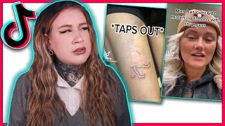 Tattoo Enthusiast Reacts To Tattoo TikToks 64 [upl. by Shaina221]