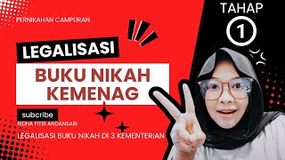 Apostille Legalisasi Buku Nikah di Kemenag Menikah dengan WNA  Pernikahan Campuran [upl. by Emelda]