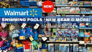 🏊‍♀️NEW Walmart Swimming pool life jackets teachers gift swim floaters swim toys Shop with Me [upl. by Tyrus]