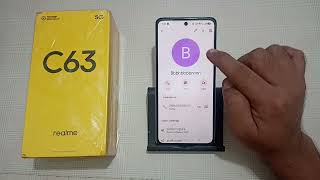 how to set photo on contact number in realme c63 contact number per photo lagaen [upl. by Gnud]