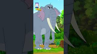 Ghamandi Hathi Aur chiti Ki Kahani  03  Hindi Kahaniya  Cartoon Shorts For Kids CM [upl. by Elinnet636]