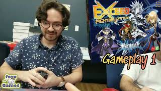 Exceed Fighting System Season 5 BlazBlue Gameplay [upl. by Richmond]