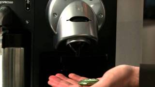 Nespresso CS100 Capsule Removal [upl. by Justus]