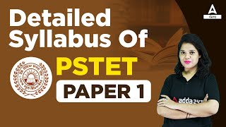 Detailed Syllabus Of PSTET Paper1 By Ankush Gill [upl. by Nynahs772]