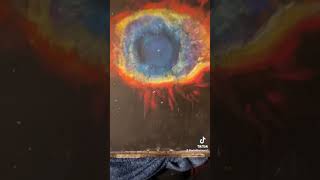 Astronomy art The Eye of God The Helix Nebula Check out my FB page The Dark Lady of R’lyeh art [upl. by Tra412]