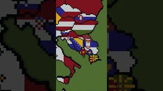 Small Scale Europe Compilation europe european maps flags minecraft [upl. by Starlin]