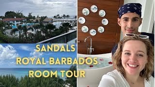 Sandals Royal Barbados FULL Tour Detailed WalkThrough Of AllInclusive amp AllSuite Resort [upl. by Llehsyar]