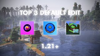 Top 3 Default Edit Texture Pack for 121 [upl. by Anazraf443]