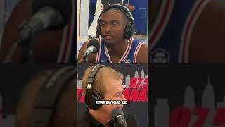 Tyrese Maxey on Becoming a Rising Star in the NBA 76ers nba basketball trusttheprocess [upl. by Gris700]