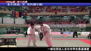 2012全日本学生柔道体重別選手権大会 二日目ハイライト [upl. by Amoakuh952]