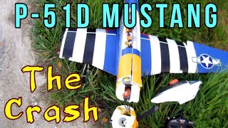 P51D Mustang FPV Part 2 The Crash [upl. by Roscoe]