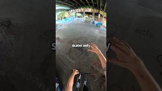 NO SCOOTERS 🚫🛴😡 shorts scooters skatepark sports gopro [upl. by Samohtnhoj]