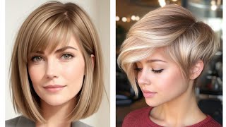 50 Most stylish pixie short Bob Haircuts and Hair diy ideas for womens [upl. by Oirelav]