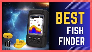 Best Waterproof Fish Finder  FF718LIC 100M LCD Sonar Sensor Waterproof Fish Finder on Aliexpress [upl. by Yrovi]