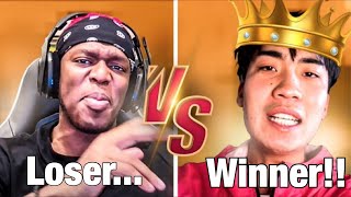 KSI LOSES Beef Against Ricegum HUGE L [upl. by Wrand]