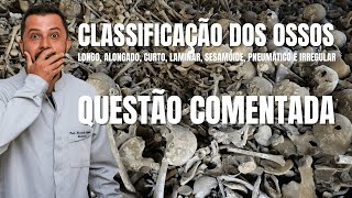 CLASSIFICAÇÃO DOS OSSOS  Resolvendo questões sobre Osteologia [upl. by Crescentia301]