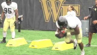 Wake Forest Football Fall Camp Mike Elko [upl. by Tseng]