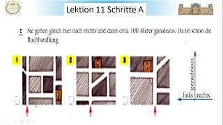 لغة المانية ٣ ثانوي Lektion 11 Schritte A  ٢٠٢٤  ٢٠٢٥ الحصة التاسعة [upl. by Elletse]