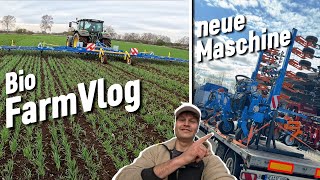 Schon wieder was neues Dinkel Striegeln amp Pflanzkartoffeln holen  Vlog 79 [upl. by Proffitt]