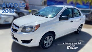 Chevrolet Aveo LS 2018 en Campestre [upl. by Grobe]