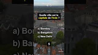 Connaissezvous les capitales  quiz capital [upl. by Zetrok]