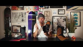 2025 Nitro El Mejor TLS Snowboard Boots [upl. by Ahsiekyt]