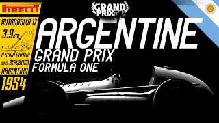 The History of Formula One 1954  Argentine Grand Prix 19 [upl. by Hite]