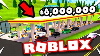 Making The RICHEST Gas Station Roblox Gas Station Simulator [upl. by Llennhoj600]