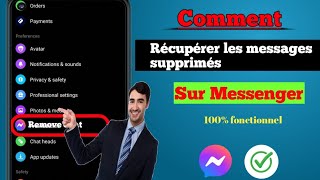 Comment récupérer les messages supprimés surMessager 2024  Récupérer Facebook supprimémessages [upl. by Saticilef634]