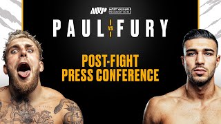 Jake Paul vs Tommy Fury  POSTFIGHT PRESS CONFERENCE [upl. by Alain]