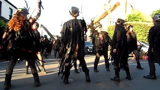 Beltane Border Morris  Tolmen Stone  Church House Inn 30 May 24 [upl. by Deraj525]