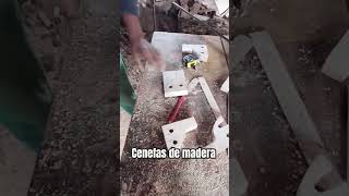 cómo hacer cenefas para cortinas de madera artesania artesano viral arte viral [upl. by Enitsyrk]