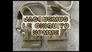 JACQUEMUS LE CHIQUITO HOMME FIRST IMPRESSIONS amp UNBOXING REVIEW  TINY BAG ENERGY  MENS COLLECTION [upl. by Wilser]