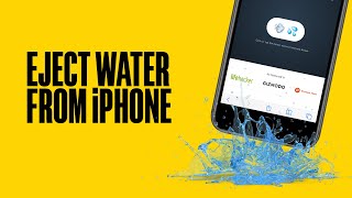 Water Eject from iPhone Without Any ThirdParty App or Siri Shortcuts [upl. by Sakiv]