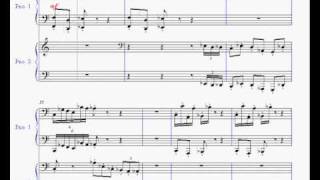 Super Mario Brothers Piano Duet See description for sheet music  special offer [upl. by Hannej495]