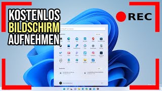 🔴 Windows Bildschirm aufnehmen GRATIS Windows Screen Recorder ✅ [upl. by Aiciruam238]