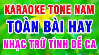 Karaoke Liên Khúc Dễ Hát Nhạc Trữ Tình Tone Nam  KARAOKE Liên Khúc Trữ Tình  Gõ Cửa [upl. by Jessen760]