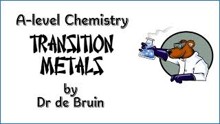 325 AQA Transition Metals Alevel Chemistry Summary Video [upl. by Namolos]