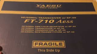 YAESU FT710 [upl. by Dasa]