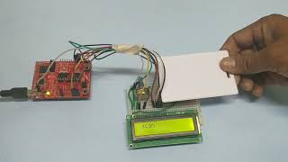 RFID Interfacing with MSP430 Launchpad [upl. by Mllly143]