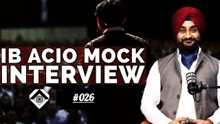 JKAS Mock Interview 2024  Former IB Officer  Personality Development [upl. by Nyrroc]