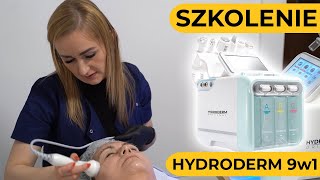 Szkolenie Hydroderm 9w1 Original w Olsztynie  oczyszczanie twarzy za pomocą peelingu wodorowego [upl. by Eremehc573]