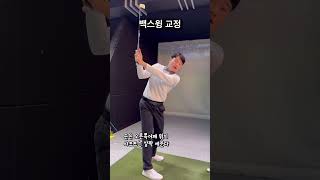 골프레슨 백스윙때 손목이 돌아가지 않게 shorts golf [upl. by Rosanna]