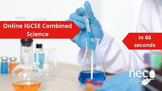 Online IGCSE Combined Science explained in 60 seconds [upl. by Kassia329]