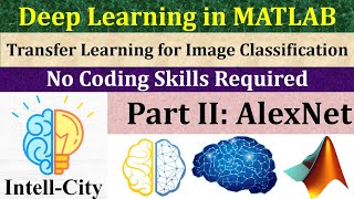 Deep Learning  Transfer Learning using AlexNet in MATLAB  CNN [upl. by Adimra]