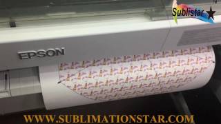 How To Produce the Umbrella By Dye Sublimation Transfer Paper [upl. by Oguh53]