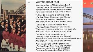 Whittingham Fair Owen Brannigan Consett Citizens Choir Arranged by Arthur Wilkinson [upl. by Rafe]